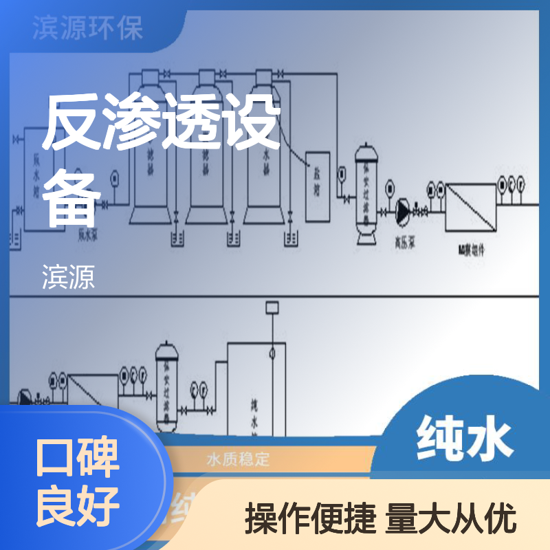 滨源 反渗透设备 多功能净化 水质高纯度 适用于家庭商业工业