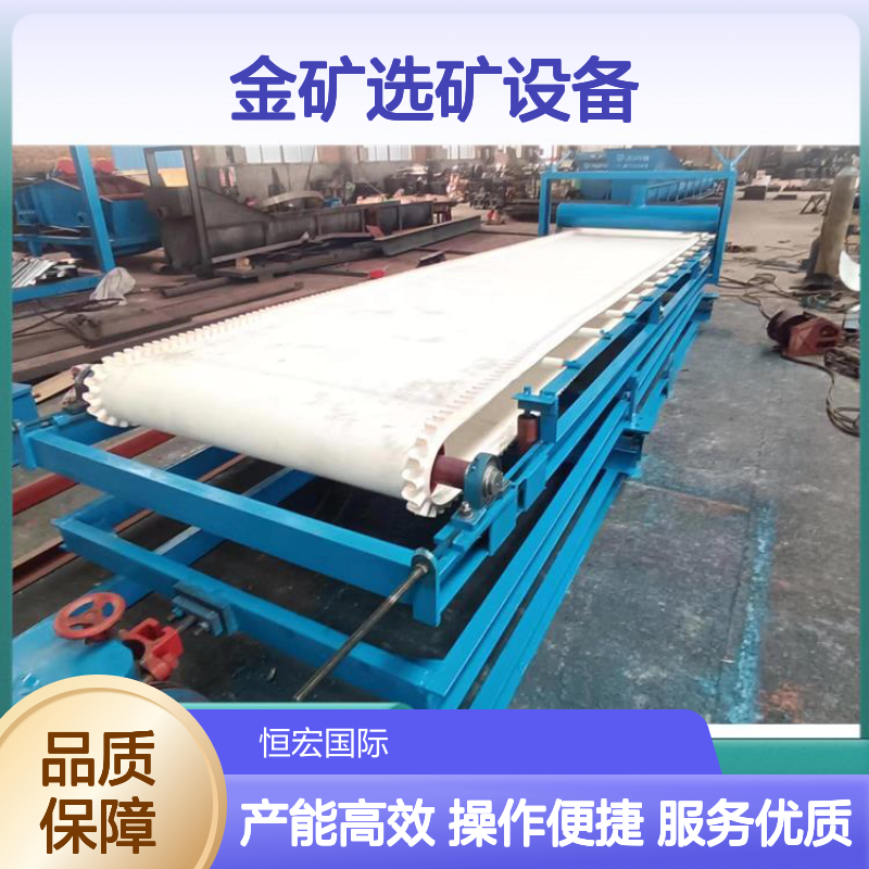 全套金矿选矿设备 节能新型电机 精确计量矿石产量 选矿布沟机