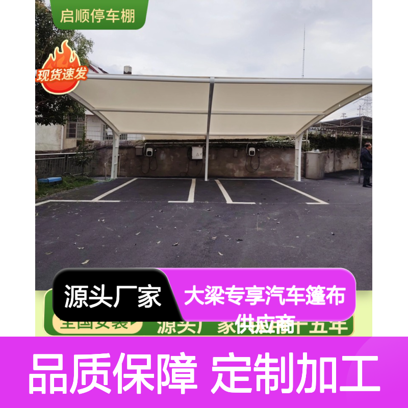 启顺品牌定制电动汽车篷布 十五年质保源头厂家