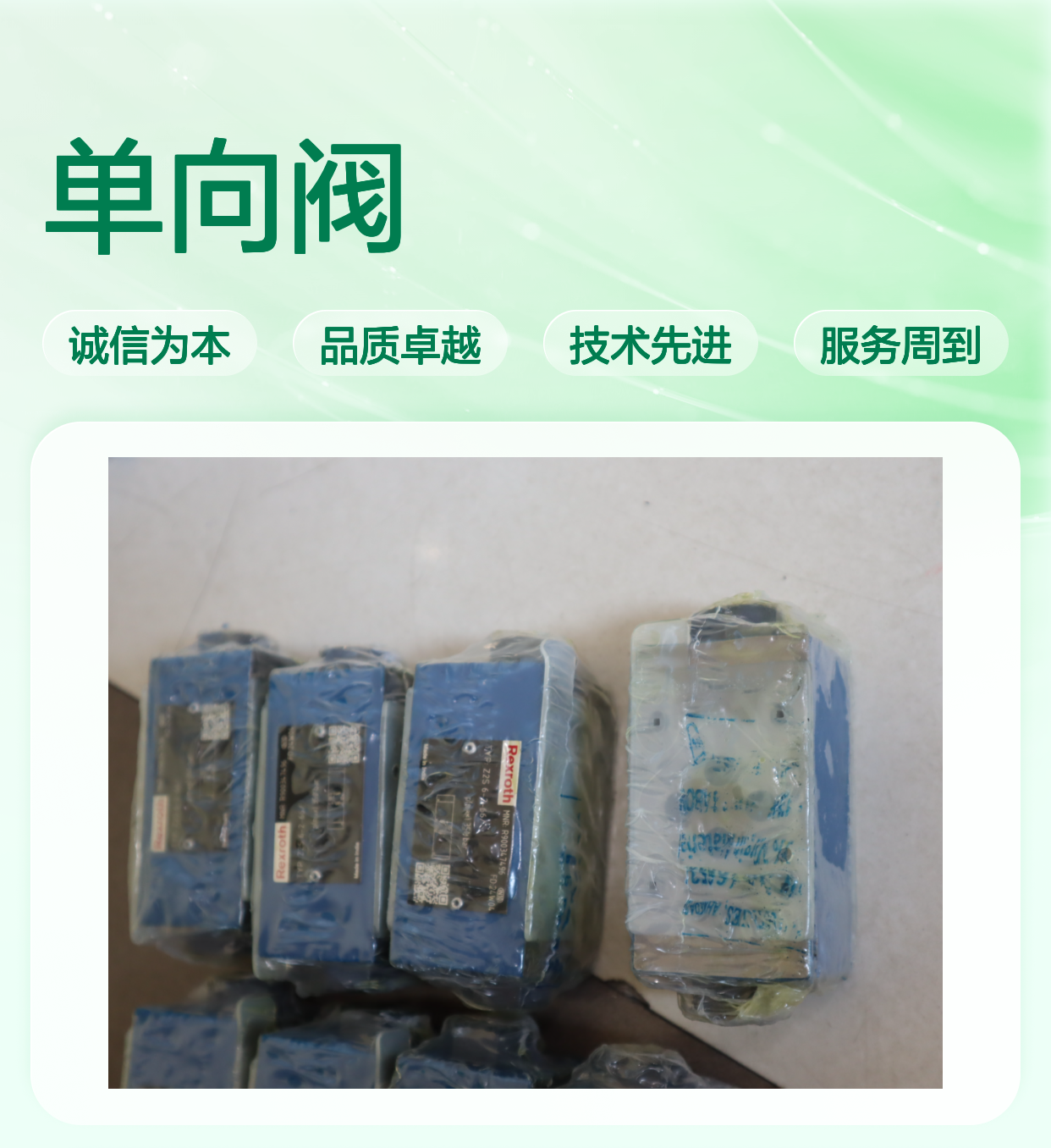 R900347496 Z2S6-2-60/ Z2S6-2-61/ Z2S6-2-63/ 力士乐REXROTH单向阀