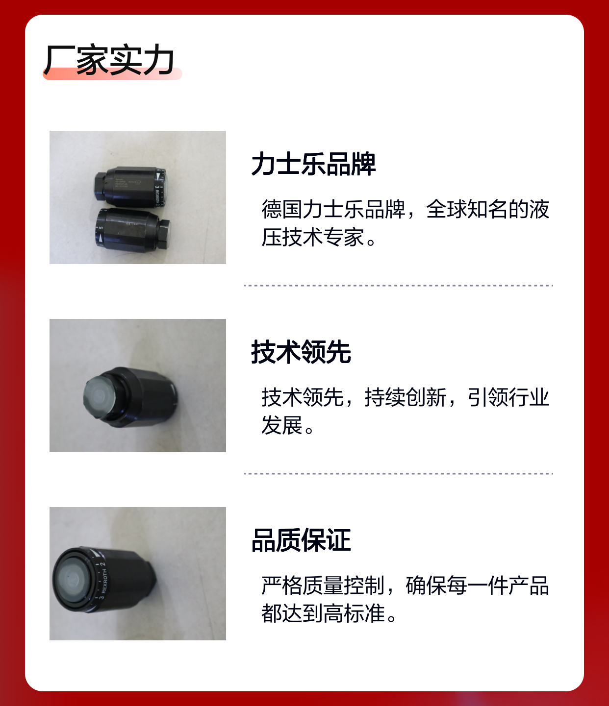 MG10G11/V MG10G12/V MG10G13/V R900422145 德国力士乐REXROTH单向阀