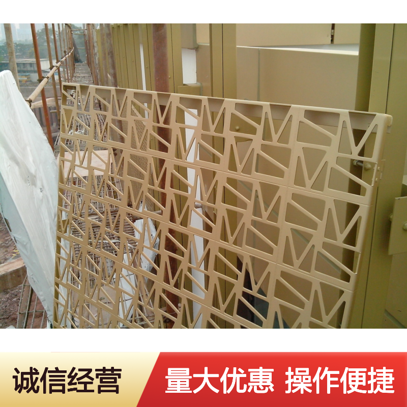 宏铝建材 无缝金属吊顶 3.0铝单板 抗压205MPa 轻质高强耐腐蚀