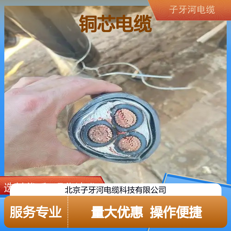 子牙河电缆 铜芯材质 二手高价回收 可现场结算 品类齐全