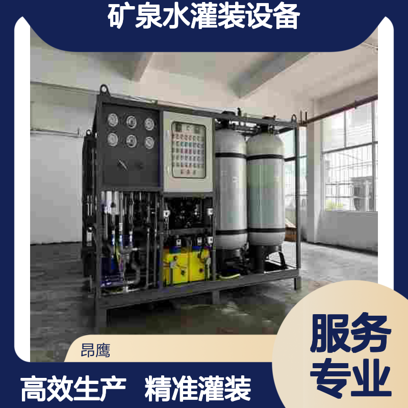 2000瓶/小时全自动矿泉水灌装设备 高效生产PLC控制
