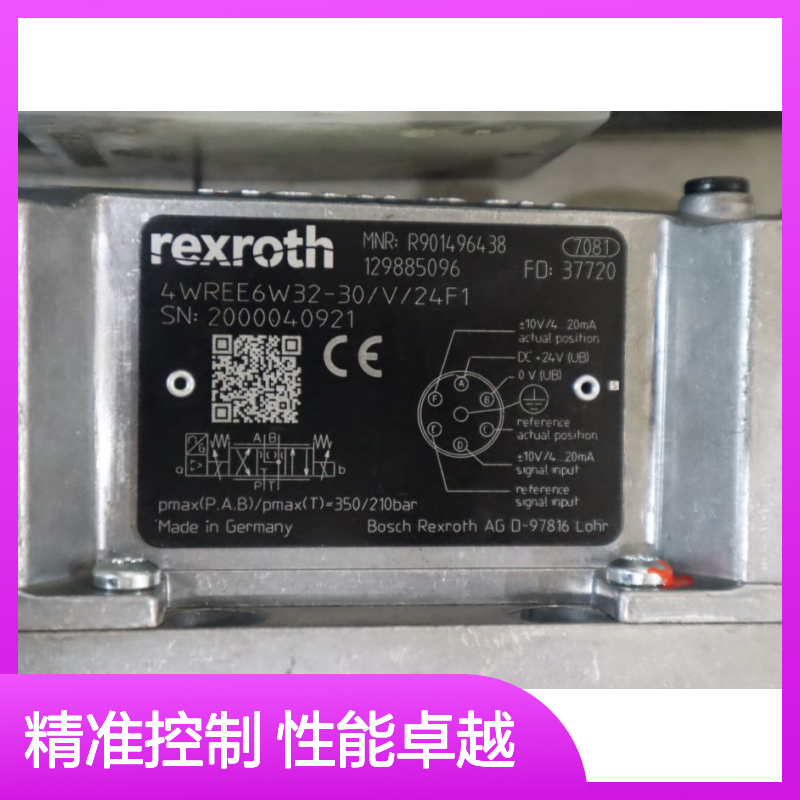 4WREE6W32-3X/V/24F1 R901496438 德国力士乐REXROTH比例阀