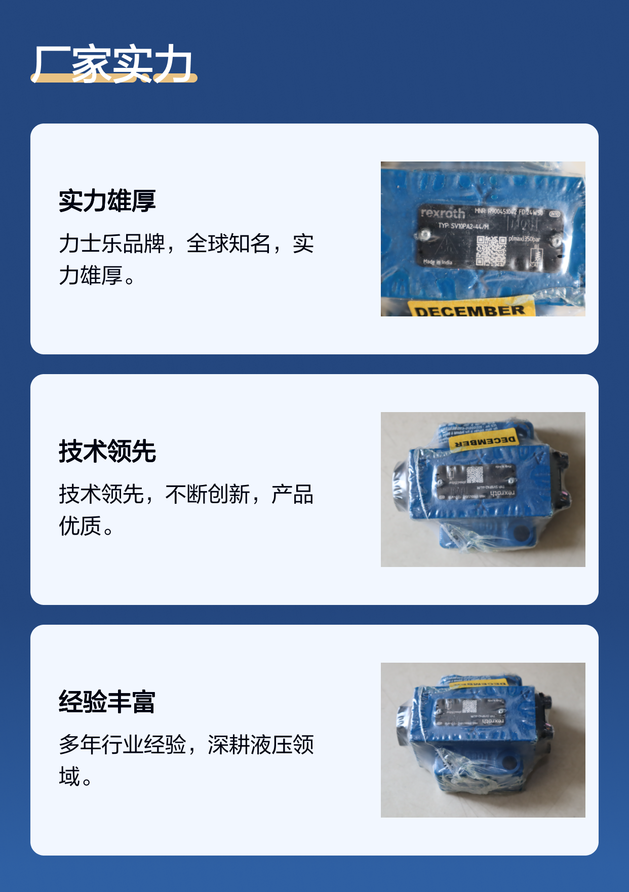 R900451042 SV10PA2-42/M SV10PA2-43/M 德国力士乐REXROTH单向阀