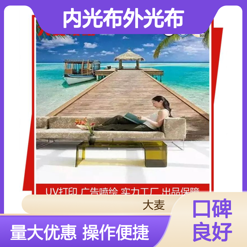 专业内光布外光布 网格布双面布 广告喷绘立体感强色彩鲜艳