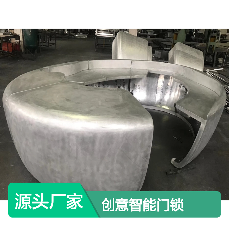 银灰色A3003创意智能门锁 防火A2等级 安全便捷新选择