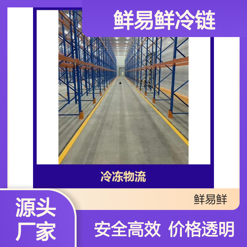 鲜易鲜冷链 广州到重庆冷冻物流 冷藏配送 冷链物流智慧便捷