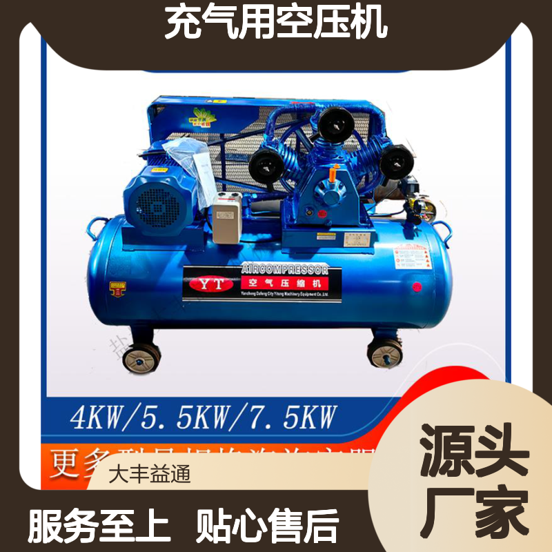 W-1.0/8等型号充气用活塞式空压机 支持定制 质保一年