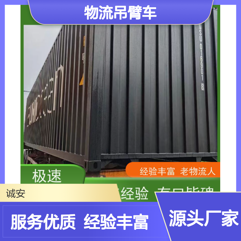 诚安物流吊臂车惠州到香港一般贸易买单报关隔天到