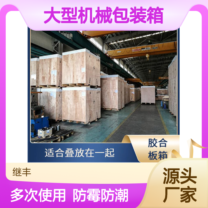 大型机械包装箱 继丰 适应多种运输方式 容量较大