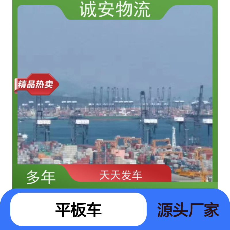 诚安物流 平板车 河源到深圳 专人跟单 随时发车