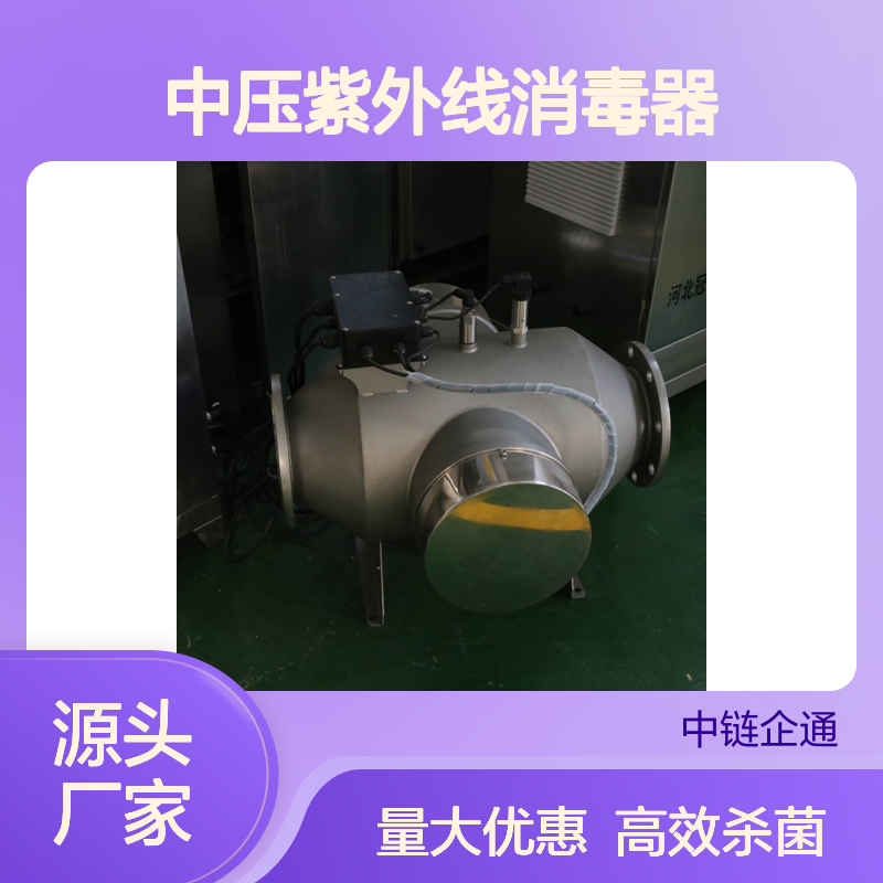 儿童泳池水处理消毒设备管道式中压紫外线消毒器