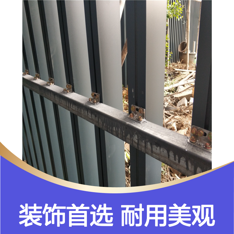 宏铝仿石纹方管吊顶方通铝型材影院装饰材料