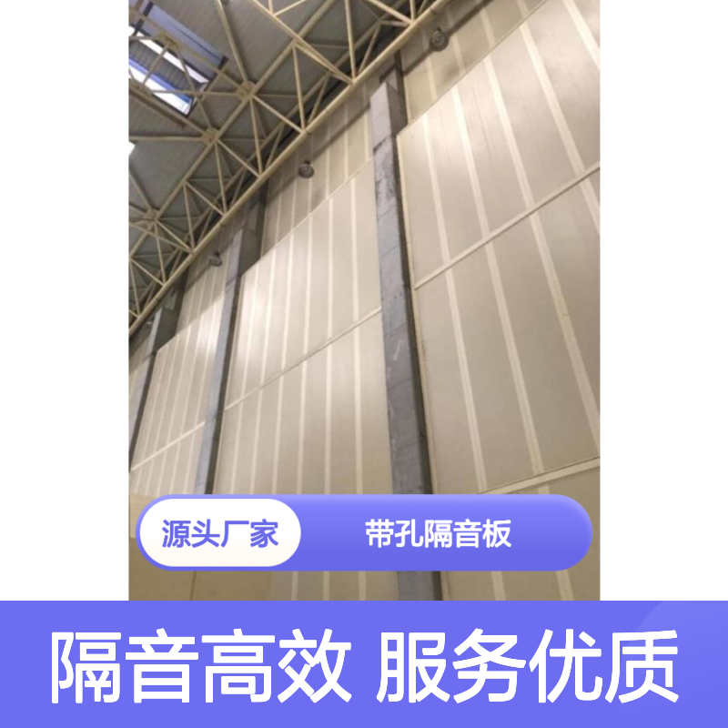 彩钢穿孔带孔隔音板 消音模块 降噪卓越 隔墙吊顶