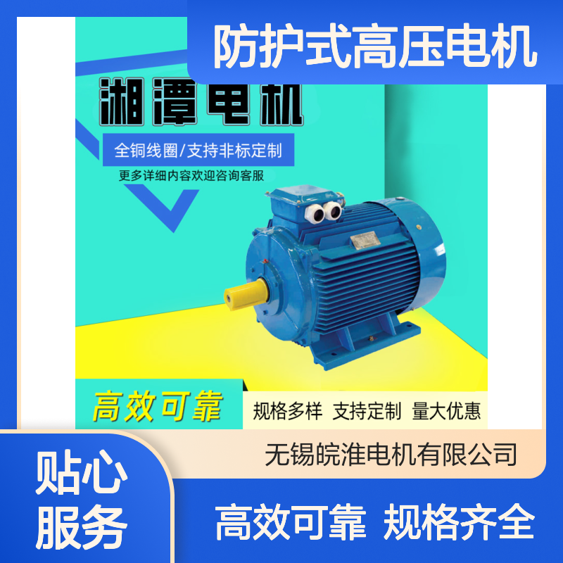 湘1潭2电机YQF气候防护式高压电机户外环境适用