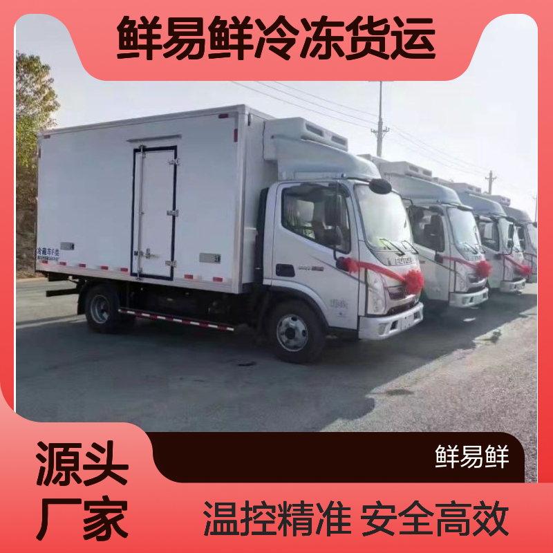 精品专线 长途运输 冷链物流 仓储配送 标准操作 鲜易鲜冷冻货运