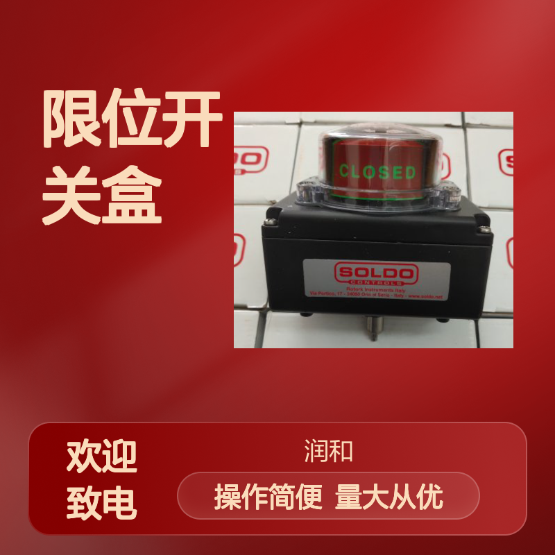 SOLDO SE系列限位开关盒 直行程阀门远程指示 紧凑设计重载外壳