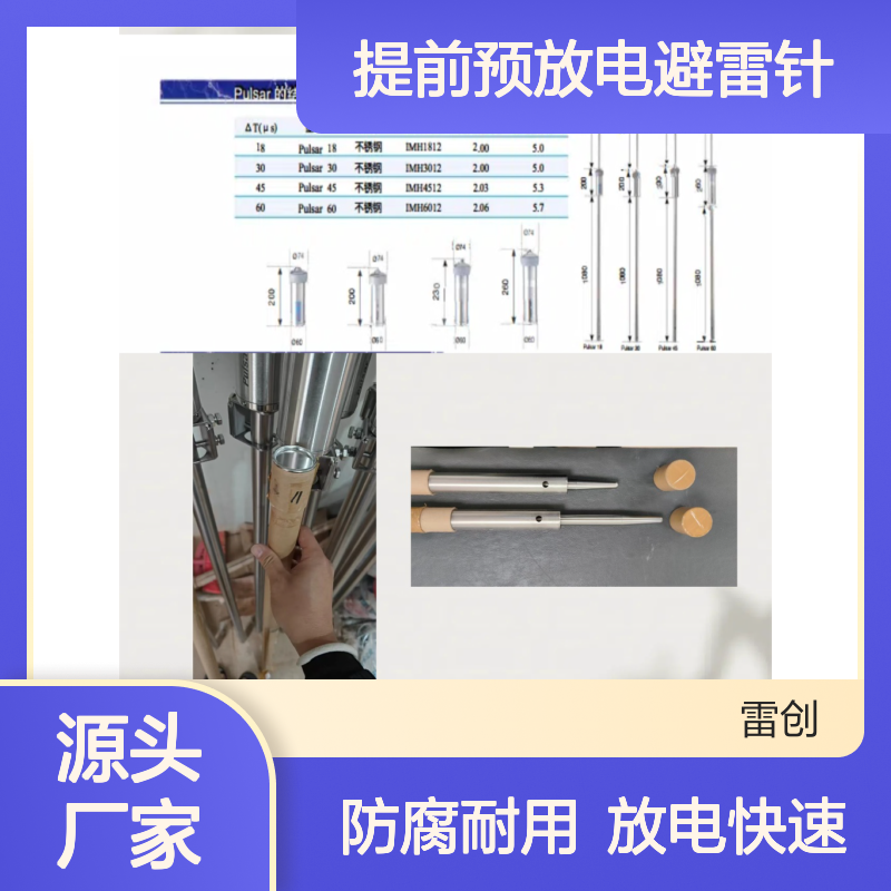 提前预放电避雷针Pulsar45 放电快 安装方便 材质耐腐蚀