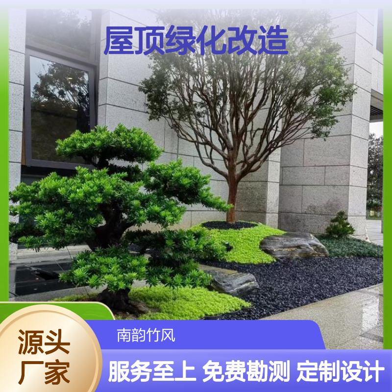 南韵竹风 屋顶绿化改造 园林工程 功能分区 浇水施肥修剪
