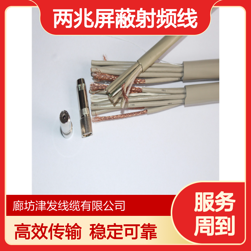 同轴电缆SYV-75-2-1 73 多芯 两兆屏蔽射频线 国网通信基站用