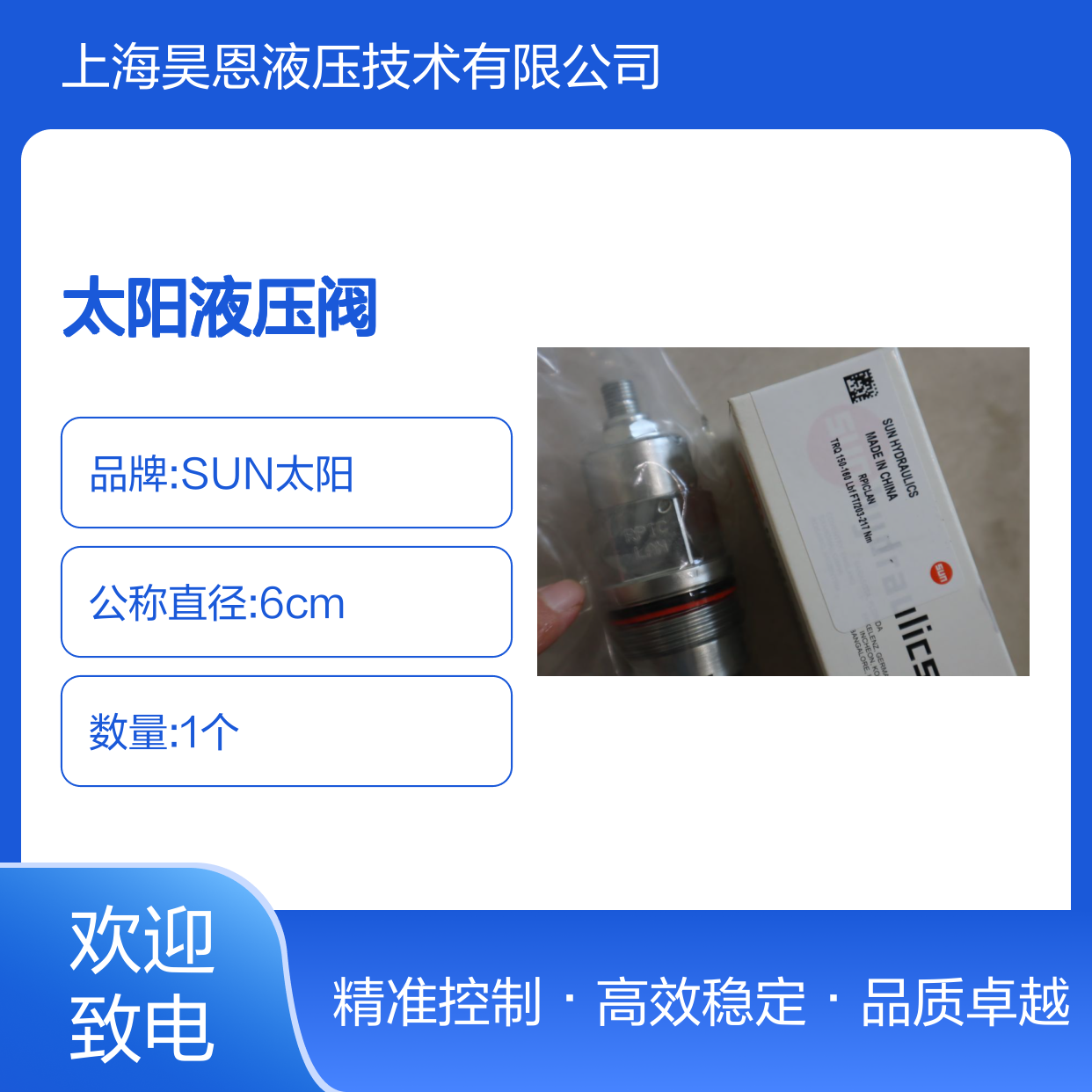 PVFBLAN TRQ 45-50 LBF FT/61-68NM 美国SUN太阳液压阀插装阀