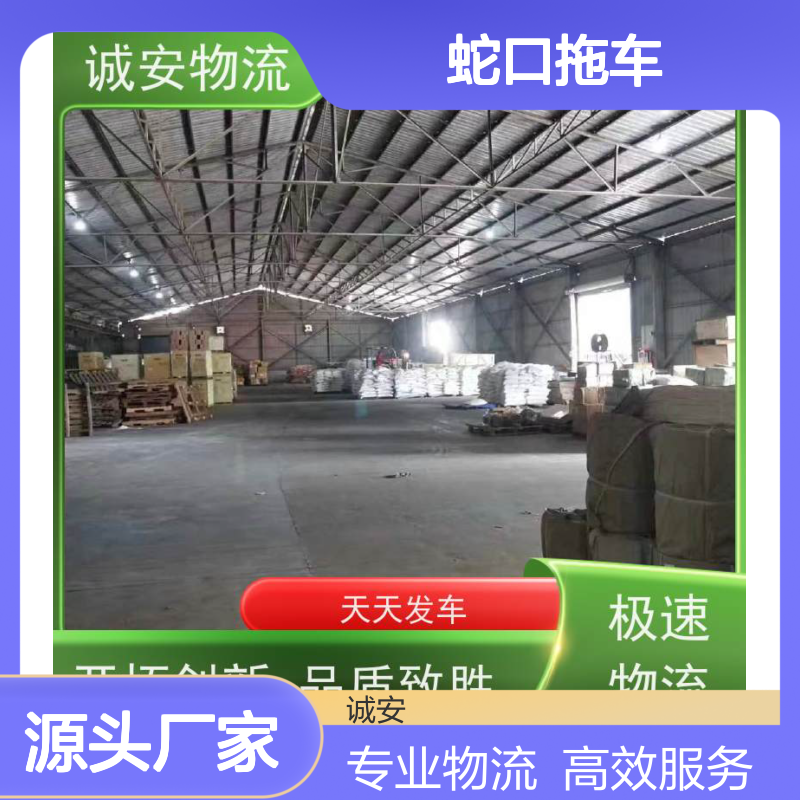 诚安物流 45尺自备柜 蛇口拖车 进口报关 隔天到