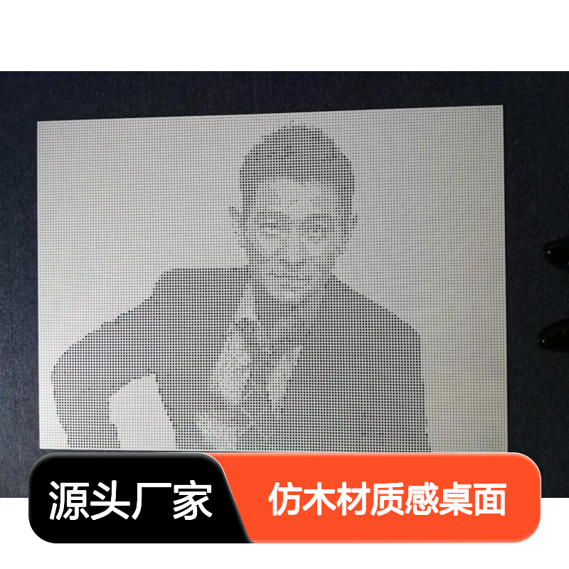 深咖仿木材质感桌面优雅展现自然韵味 品牌 宏铝