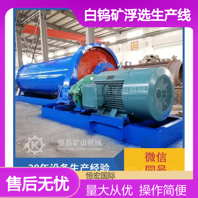 全套 日处理300吨白钨矿浮选生产线 高效处理矿石选矿设备