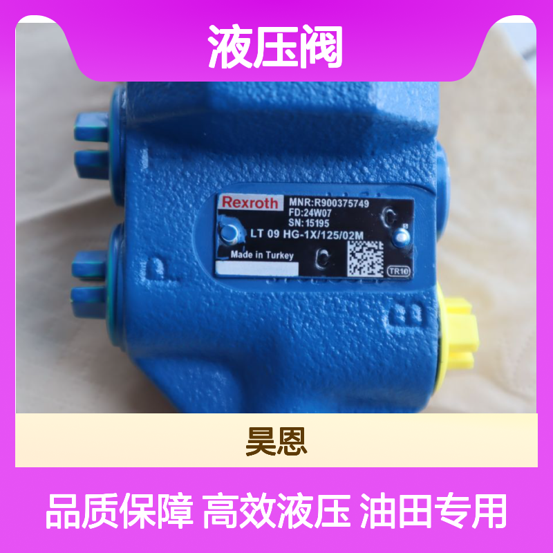R900375749 LT09HG-1X/125/02M 力士乐REXROTH油田设备专用液压阀