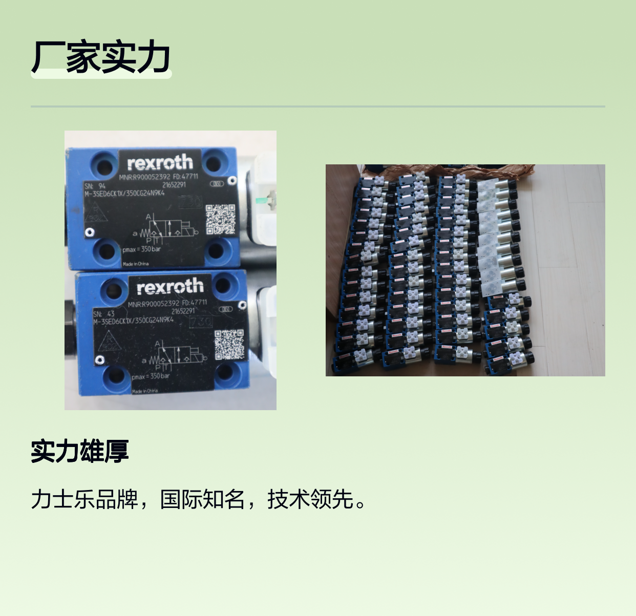 M-3SED6CK1X/350CG24N9K4 R900052392 德国力士乐REXROTH电磁球阀