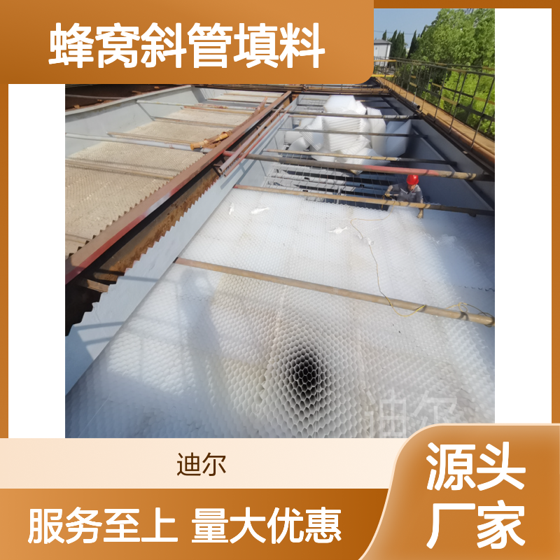 PP蜂窝斜管填料 塑料材质 用于沉淀池过滤 迪尔一体化服务