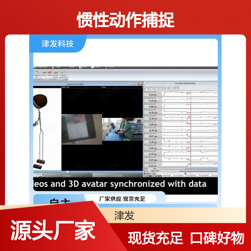 惯性动作捕捉研究 脑电数据 可视化3D人体模型
