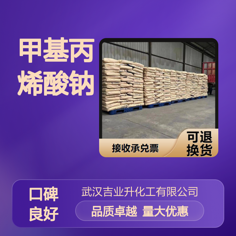 长期供应 5536-61-8 甲基丙烯酸钠 白色粉末 涂料辅料 99.5%