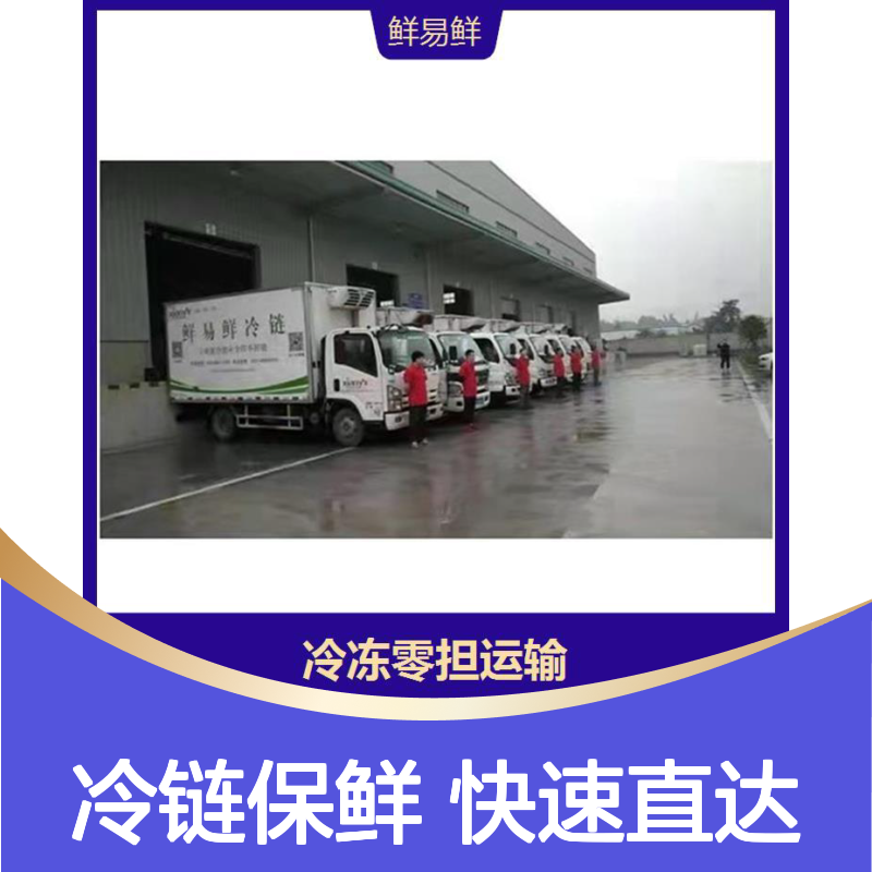 冷冻物流运输 鲜易鲜运输 大件设备运输 天天发车 生鲜冷链物流运输