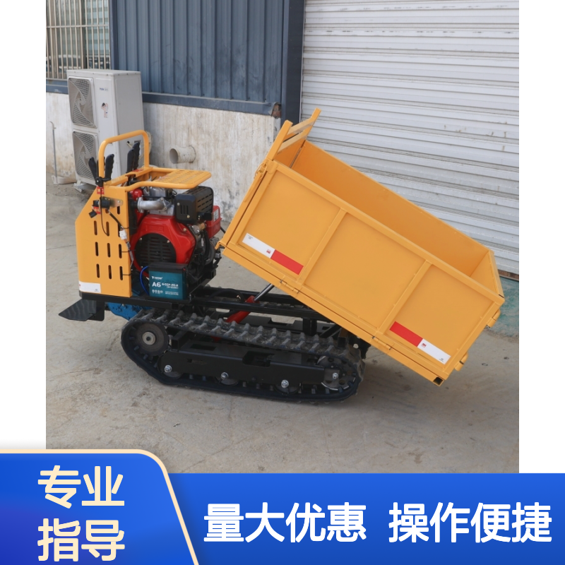 沃特机械爬山虎农林用 爬坡王全地形搬运车 木材果园运输自卸车