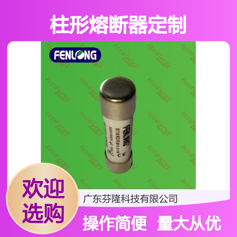 2760T圆管柱形熔断器 芬隆品牌定制 螺栓连接式设计