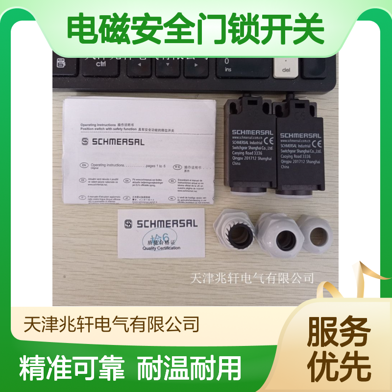T4064-2LY-M20施迈赛 电磁安全门锁开关 耐高温