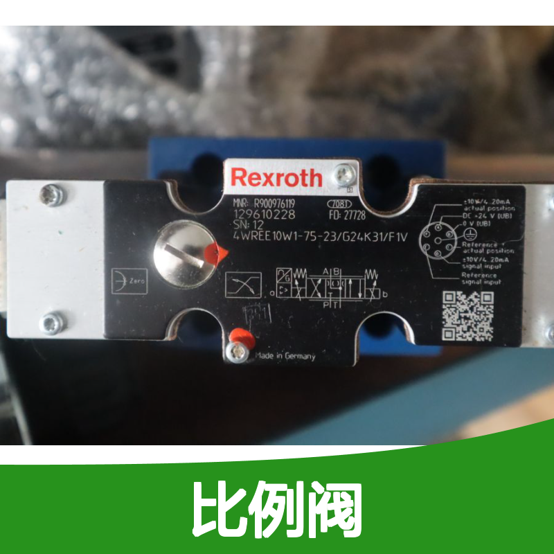 4WREE10W1-75-21/G24K31/F1V R900976119 德国力士乐REXROTH比例阀