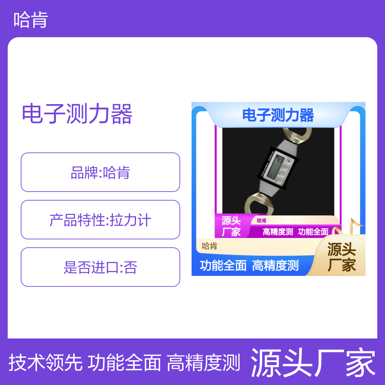 ROCK EXOTICA 电子测力器 拉力计 enForcer Load Cell