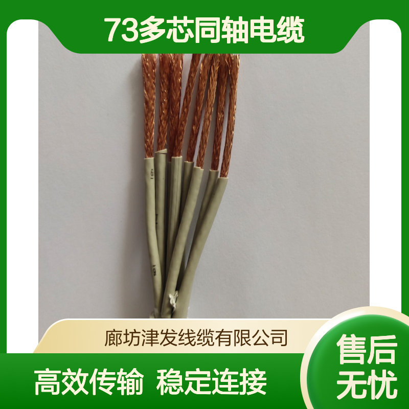 73多芯同轴电缆 SYV-75-2-1*8 两兆射频配线架连接