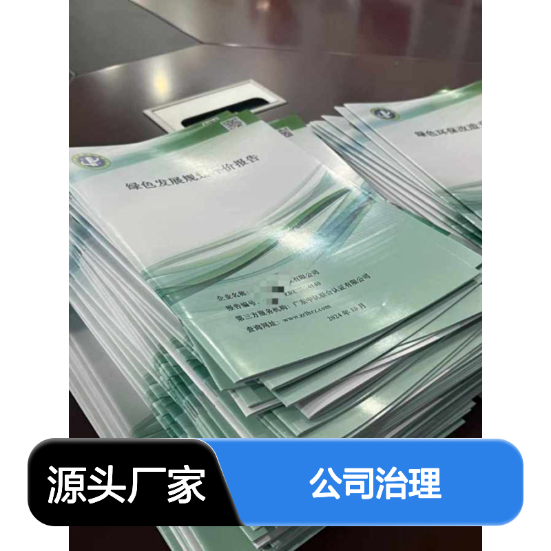 ESG环境社会公司治理报告 助力企业招投标加分 提升形象必备