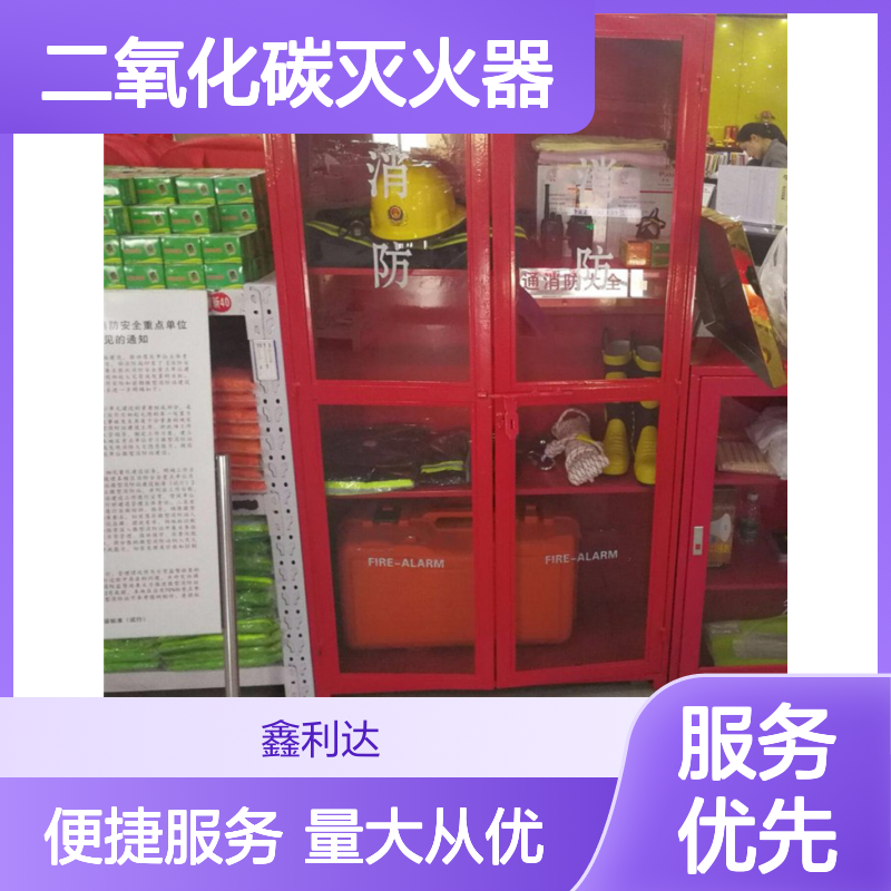 鑫利达消防 二氧化碳灭火器 便携式纳米粒子灭火型 消防报验