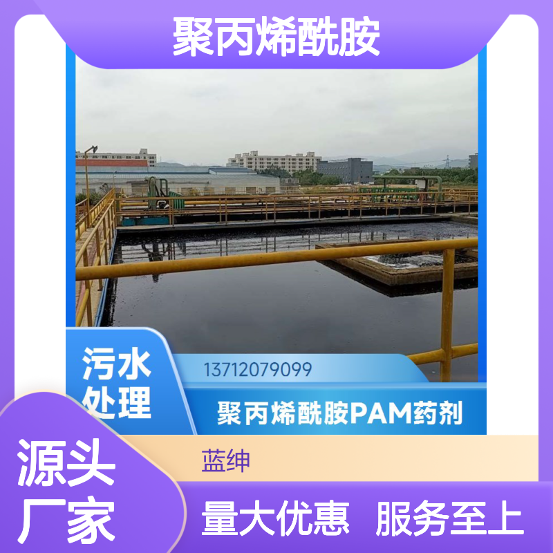 蓝绅环保聚丙烯酰胺 污水处理专用 活性优良 高效除臭