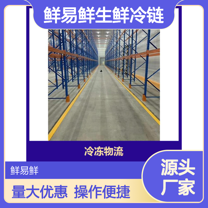 鲜易鲜生鲜冷链 冷冻零担配送 药品肉类冷链运输 一站式服务