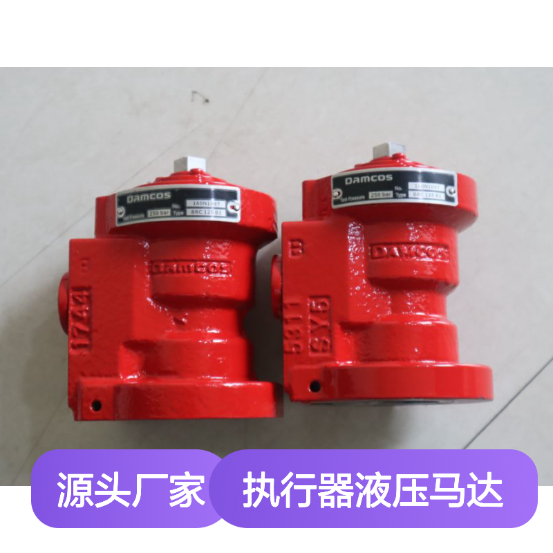 丹麦DAMCOS液位传感器执行器液压马达 BRC 125 B1 160N1097