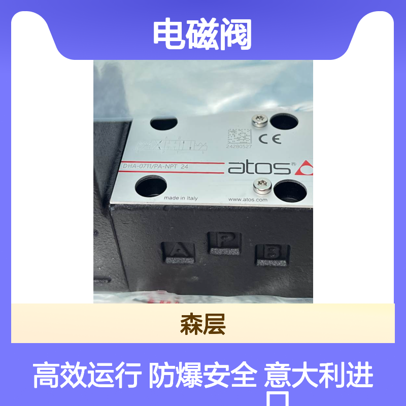意大利进口ATOS阿托斯电磁阀DHA-0711/PA-NPT24
