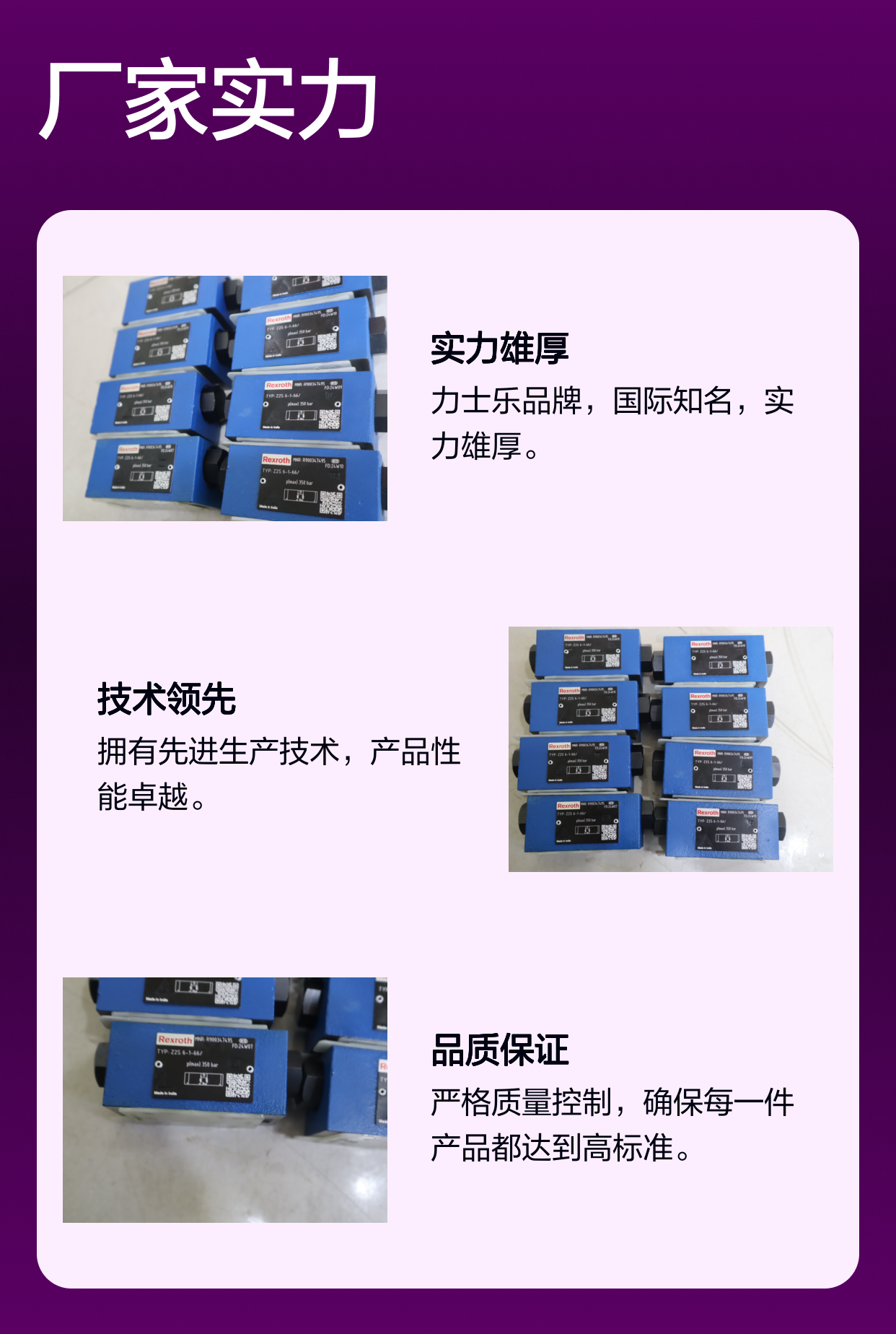 Z2S6-1-60/ Z2S6-1-61/ Z2S6-1-63/ R900347495 力士乐REXROTH单向阀