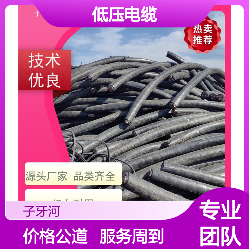 子牙河科技 低压电缆 专业回收 全国上门 免费评估 工程剩余电缆高价收